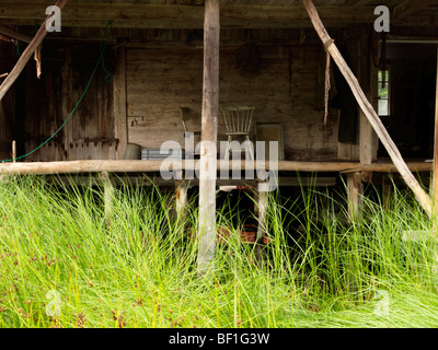 Il Boathouse e workshop, Smaland, Svezia. Foto Stock