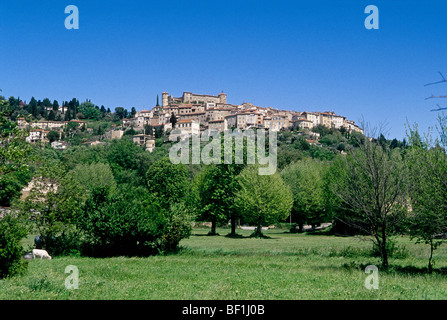 Il borgo arroccato di Callian Foto Stock