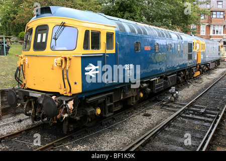 Un 1960 British Rail Bo-Bo classe 33 "Crompton' locomotiva diesel n. 33111 Foto Stock