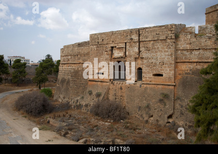 La porta di limisso la terra antica porta nelle mura della città vecchia di Famagosta repubblica turca di Cipro del nord della Repubblica turca di Cipro del nord Foto Stock