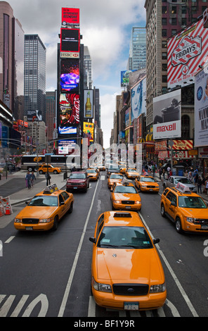 Le strade di New York Foto Stock