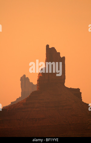 Mesas della Monument Valley Arizona-Utah Navajo Nation USA Foto Stock