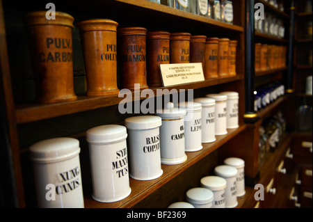 La vecchia farmacia museum - Sopron, Ungheria Foto Stock