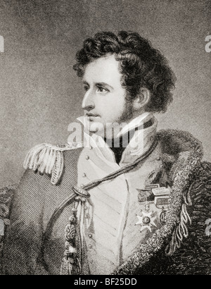 Il generale Sir William Francis Patrick Napier,1785 al 1860. Irish soldato dell'esercito britannico e lo storico militare. Foto Stock
