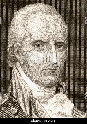 John Stark, 1728 a 1822. Generale americano che ha servito in American esercito continentale durante la guerra rivoluzionaria americana. Foto Stock