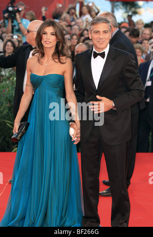 ELIZABETTA CANALIS George Clooney gli uomini che guardano capre AR.premiere.66ESIMO FESTIVAL DEL CINEMA DI VENEZIA VENEZIA ITALIA 08 Settembre 20 Foto Stock