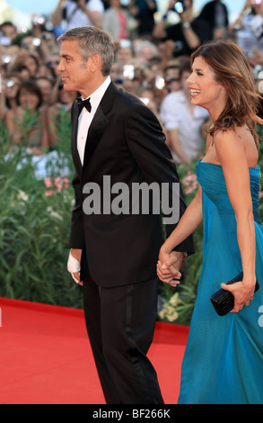 ELIZABETTA CANALIS George Clooney gli uomini che guardano capre AR.premiere.66ESIMO FESTIVAL DEL CINEMA DI VENEZIA VENEZIA ITALIA 08 Settembre 20 Foto Stock