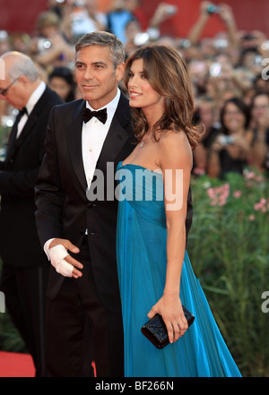 ELIZABETTA CANALIS George Clooney gli uomini che guardano capre AR.premiere.66ESIMO FESTIVAL DEL CINEMA DI VENEZIA VENEZIA ITALIA 08 Settembre 20 Foto Stock