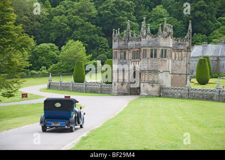 Lanhydrock Casa e giardino, vicino a Bodmin, Cornwall, England, Regno Unito Foto Stock