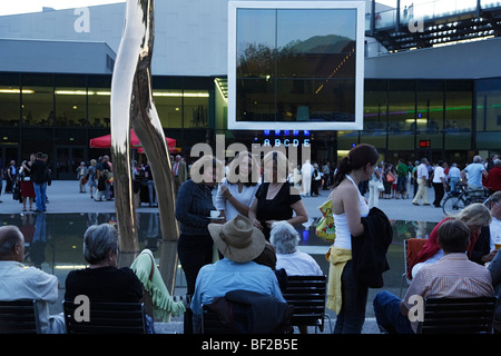 Bregenzer Festspiele (festival di Bregenz), Bregenz, Vorarlberg, Austria Foto Stock