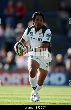 SEILALA MAPUSUA LONDON IRISH RU HEADINGLEY CARNEGIE LEEDS INGHILTERRA 20 Settembre 2009 Foto Stock