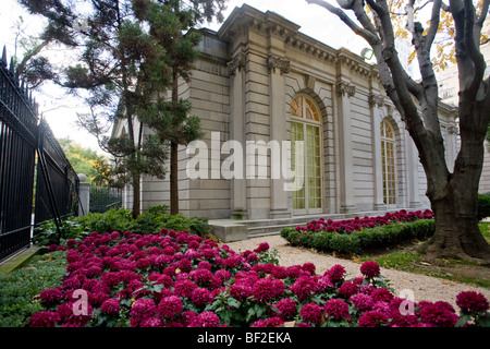 Frick Collection include 3 Vermeers, Fifth Avenue, Upper East Side di Manhattan, New York City Foto Stock