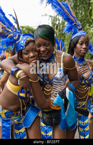 Annuale di carnevale di Notting Hill 2009 West London Foto Stock