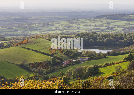 Lago Gormire sul modo di Cleveland, North Yorkshire Foto Stock