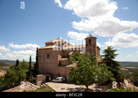 Spagna, Alquezar, vista sulla città Foto Stock