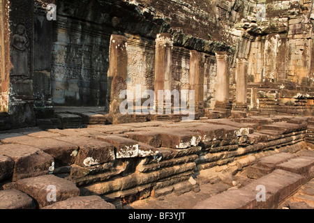 Angkor Thom era l'ultimo e più duratura la città capitale dell Impero Khmer. Foto Stock