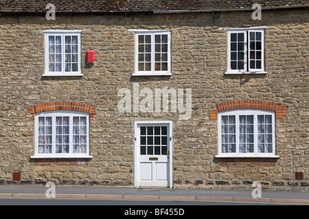 Alloggiamento terrazzati Bridport Dorset Inghilterra Foto Stock