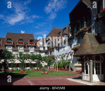 Hotel Normandy Deauville Calvados Normandia Francia Foto Stock