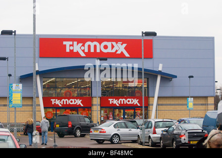 Negozio TKMaxx, Valentino Retail Park, Valentino Rd, Lincoln, England, Regno Unito Foto Stock