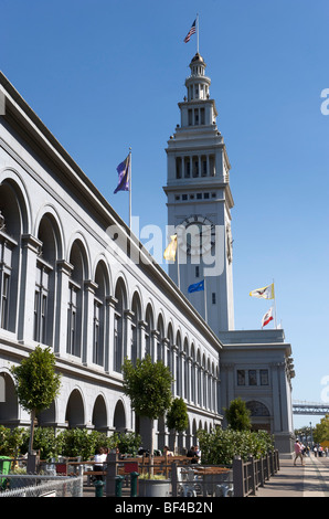 Ferry Building, San Francisco, California, Stati Uniti d'America Foto Stock