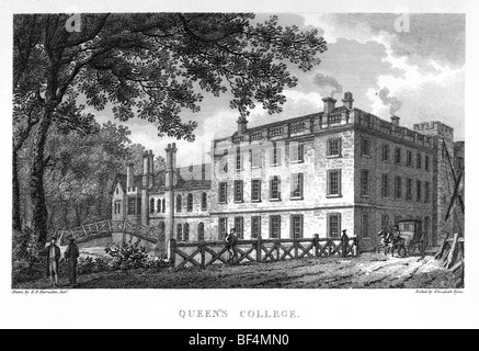 Queens' College, Cambridge Foto Stock