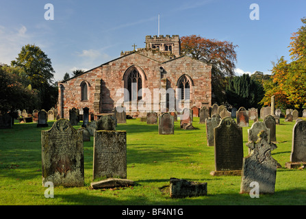 Chiesa di San Lorenzo , Appleby in Westmorland , Cumbria , Inghilterra , Regno Unito , in Europa . Foto Stock