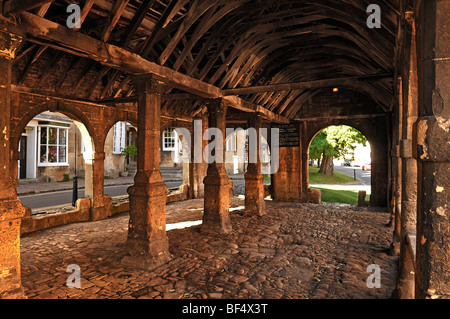 Il vecchio mercato Hall, 1627, High Street, Chipping Campden, Gloucestershire, England, Regno Unito, Europa Foto Stock