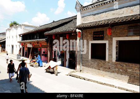 Qiao Street in Liping, Qiandongnan Miao e Dong prefettura autonoma, Guizhou, Cina Foto Stock