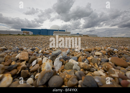Sizewell Centrale Nucleare in Suffolk Foto Stock