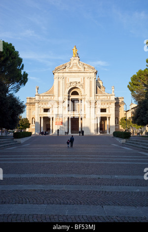 Assisi, Santa Maria degli Angeli, Basilica Foto Stock