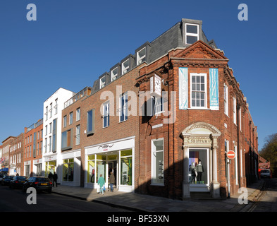 Il vecchio edificio shippams in West Street Chichester Foto Stock