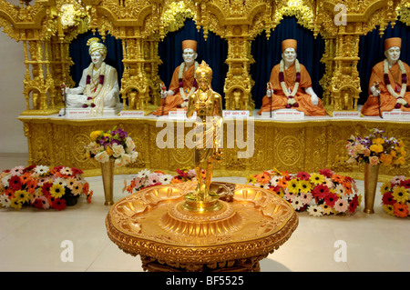 Swaminarayan Hindu Temple Valsad Gujarat India Foto Stock