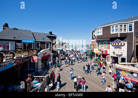 Pier 39, San Francisco, California, USA, America Foto Stock