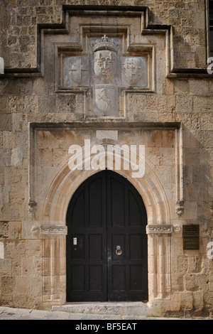 Knight Street, Odos Ippoton, Rodi, Rodi, Grecia, Europa Foto Stock