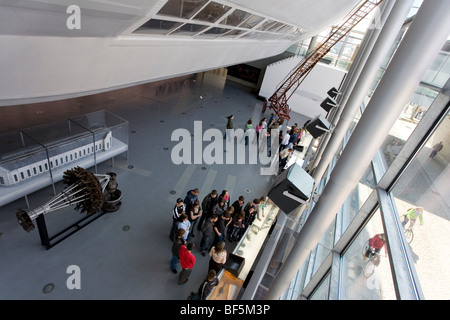Zeppelin Museum, Friedrichshafen, sul lago di Costanza DEL BADEN-WUERTTEMBERG, Germania Foto Stock