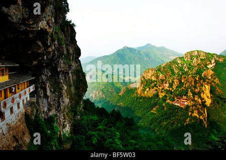 Grotta di Guanyin scenic area in montagna Yandang, nella provincia di Zhejiang, Cina Foto Stock