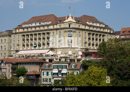 Luxury Hotel Bellevue Palace Bernerhof, Berna, Berna, Svizzera Foto Stock