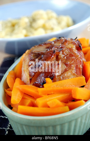 Arrosto misto di carne Foto Stock