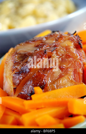 Arrosto misto di carne Foto Stock