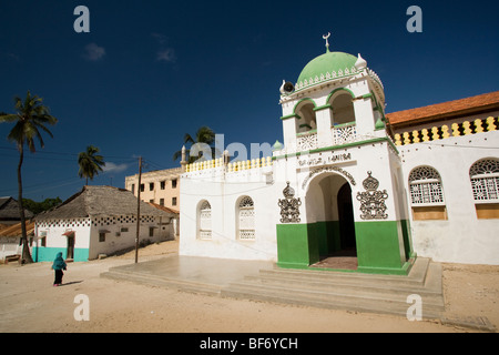 Moschea nella città vecchia di Lamu - isola di Lamu, Kenya Foto Stock