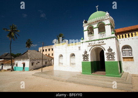 Moschea nella città vecchia di Lamu - isola di Lamu, Kenya Foto Stock