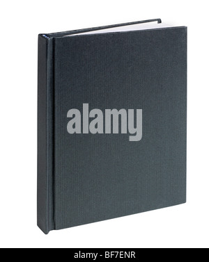 Black hard cover libro ufficiale ledger schizzo disegnare Foto Stock