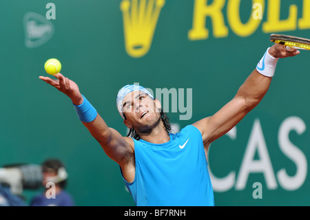 Monte Carlo: finale del 'ATP Masters Series' del torneo di tennis (2008/04/27) Foto Stock