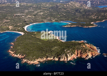 La Corsica (2A): Rondinara Bay Foto Stock