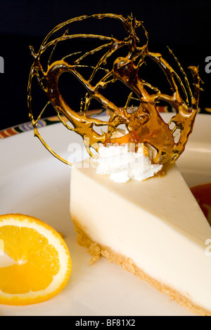 Fetta di Cheesecake - Hemingways Resort - Watamu, Kenya Foto Stock