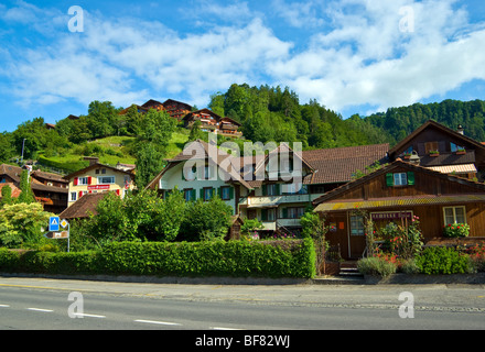 Borough di Oberhofen svizzera Foto Stock