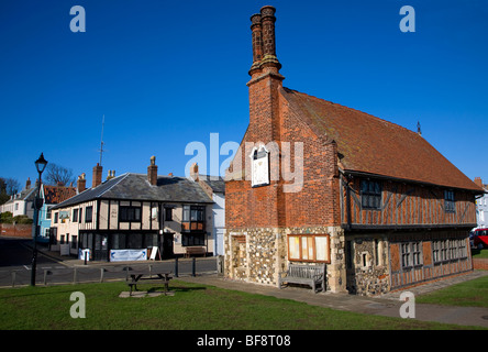 La sala controverso, Aldeburgh, Suffolk, Inghilterra Foto Stock