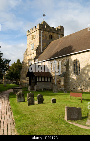 Chiesa di Santa Maria in Newick, East Sussex, Inghilterra. Foto Stock