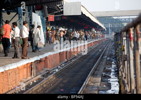 Stazione ferroviaria in Ajmer in Rajasthan in India Foto Stock