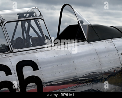 Foto di stock di un AT6 aeromobili a Pearson Field, Vancouver Washington, Stati Uniti d'America. Foto Stock